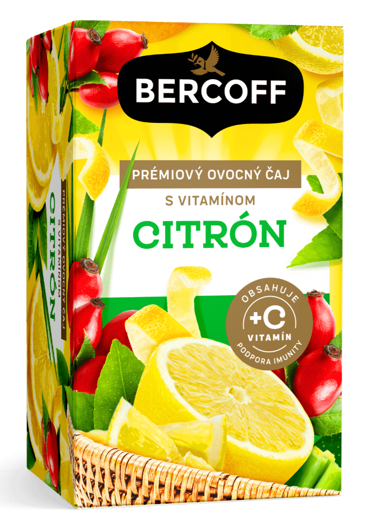 Bercoff ovocný čaj citrón