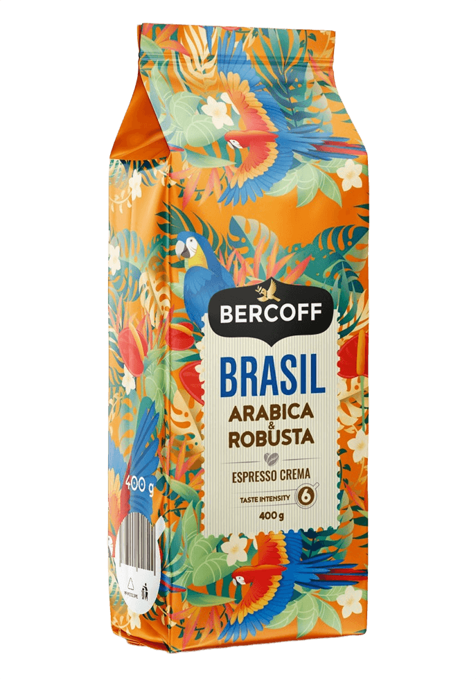 Bercoff káva BRASIL Arabica Robusta