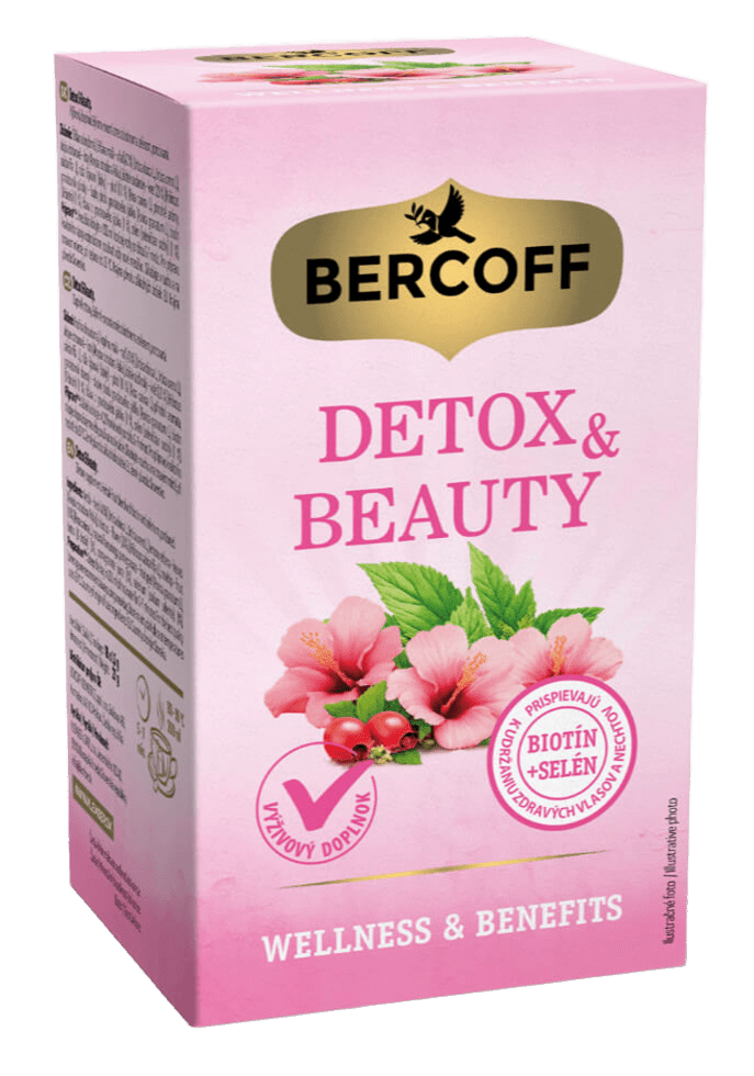 Bercoff Wellness and Benefits Detox a Beauty čaj