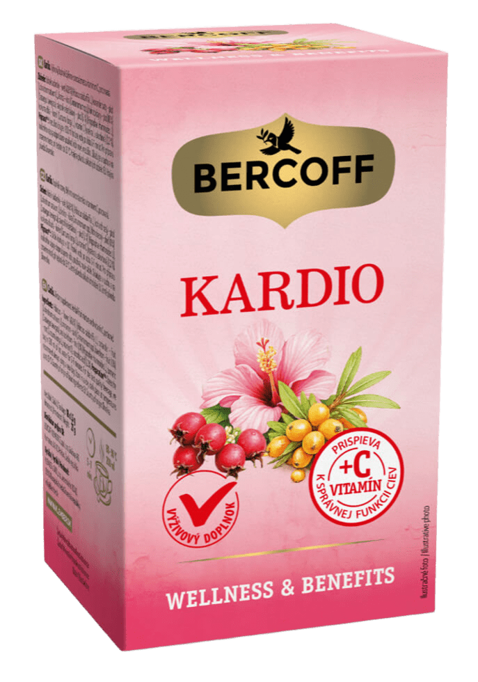 Bercoff Wellness and Benefits Kardio čaj