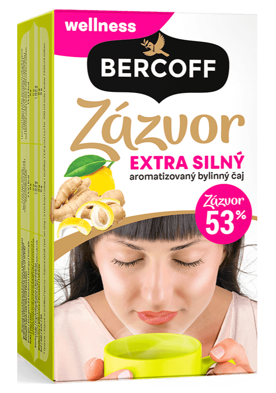 Bercoff zázvorový čaj extra silný