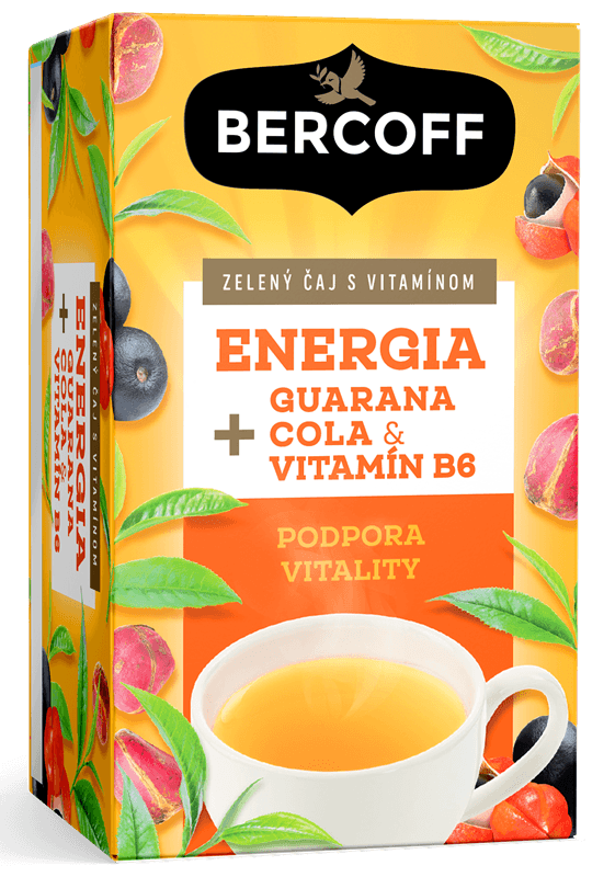 Bercoff Energia Guarana + cola & vitamín B6