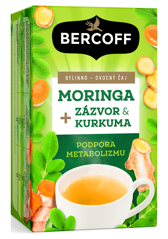 Bercoff Moringa + zázvor & kurkuma